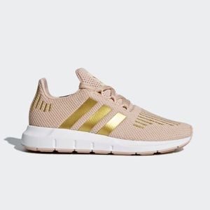 Adidas Swift Run Pink And Gold